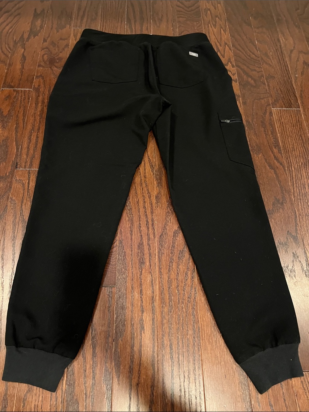 Figs Black Scrub Top and Pants Set - Picture 6 of 6